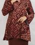 BAJU KURUNG PAHANG MODEN AURELLE (COCOA)